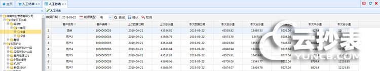 云抄表能耗監測系統運行維護管理功能